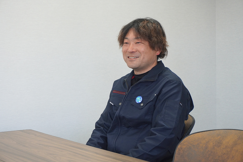 インタビュー写真